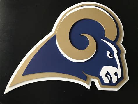 los angeles rams house sign in wood or metal|Los Angeles Rams Home Decor .